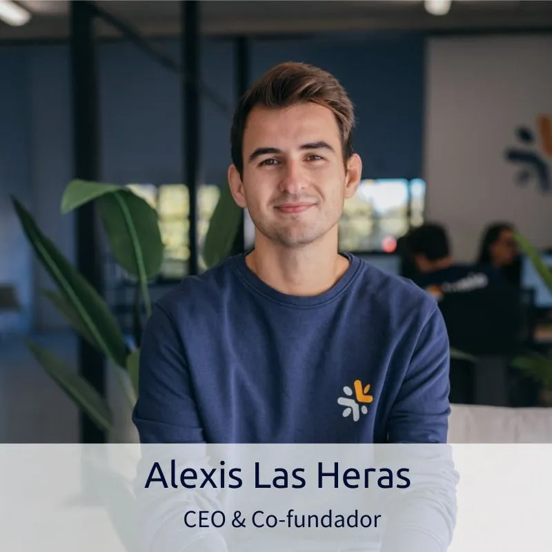 Alexis Las Heras, CEO y cofundador de Lumio