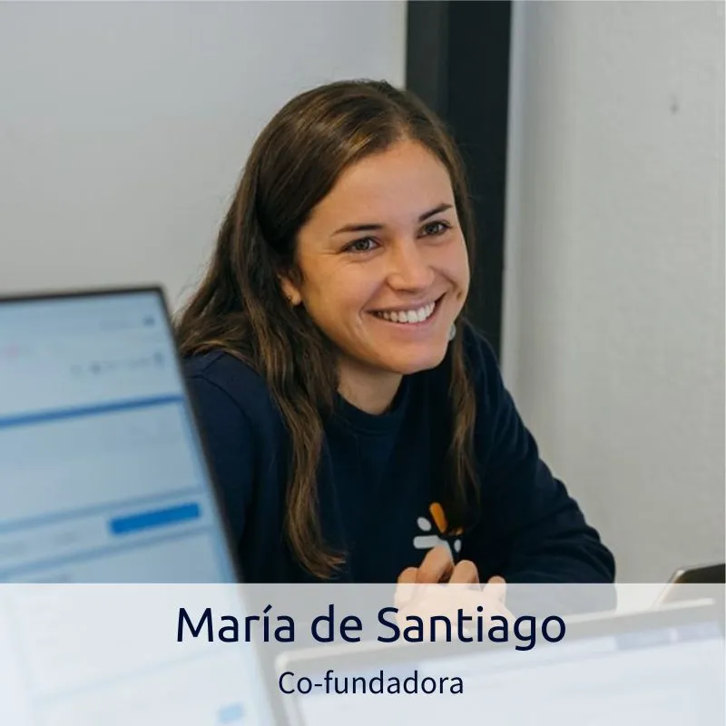 María de Santiago, cofundadora de Lumio