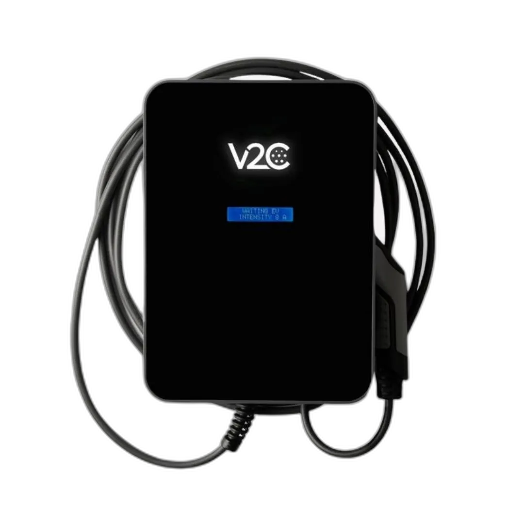 Cargador de coche eléctrico V2C instalado por Lumio