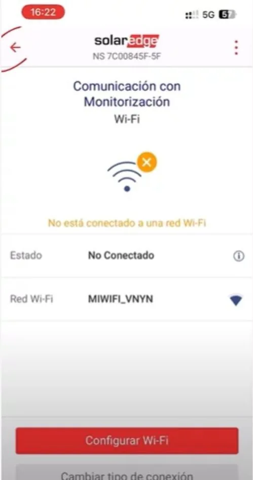 wifi inversor solaredge