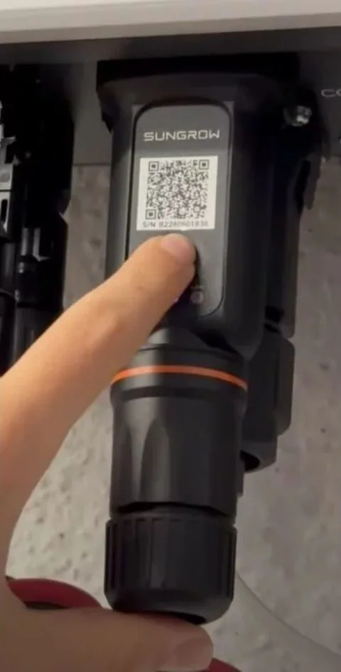 como reconectar el wifi del inversor Sungrow